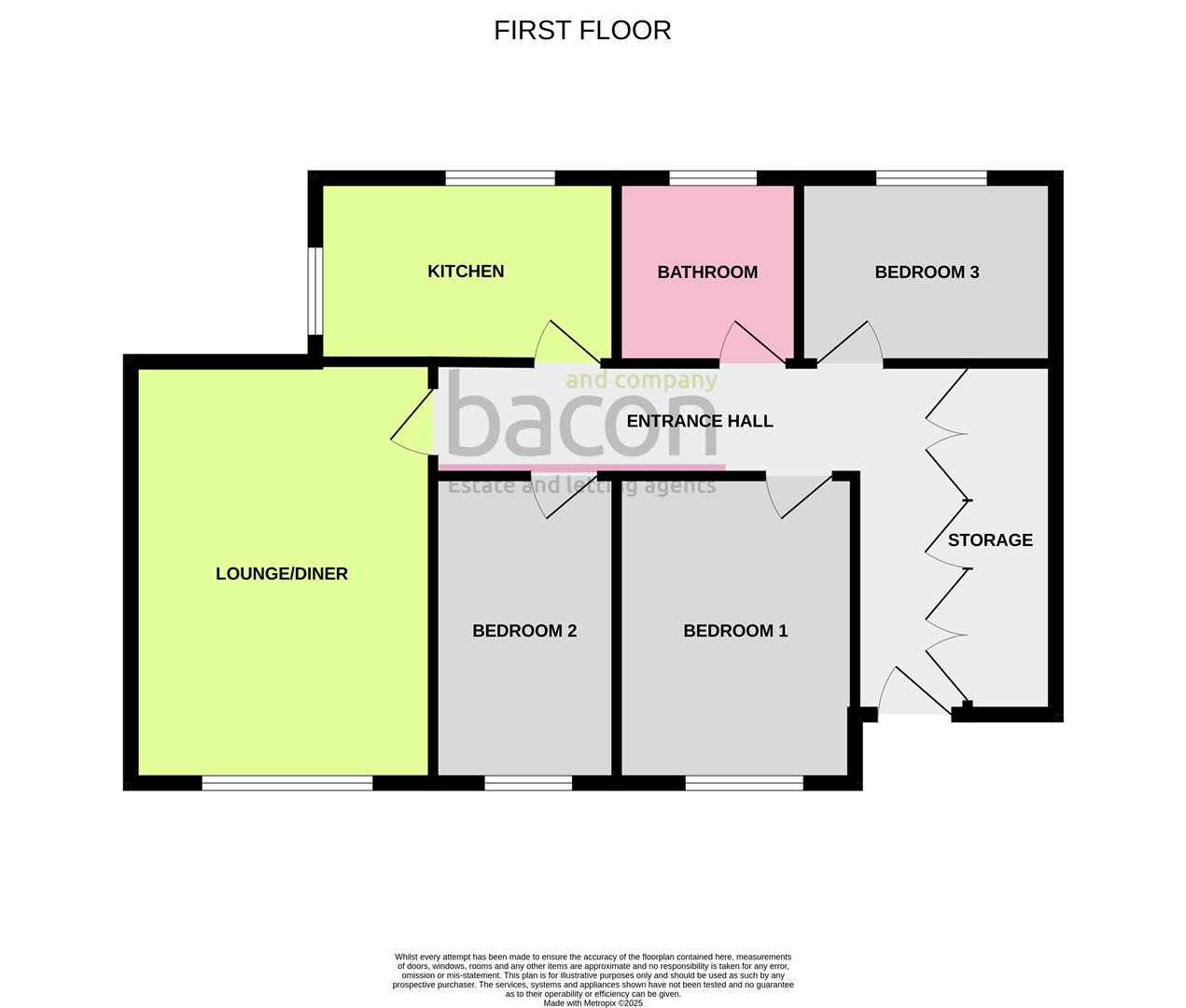 Floor Plan | Flat | Broadwater Boulevard Flats, Broadwater, Worthing | Sold - Subject to Contract